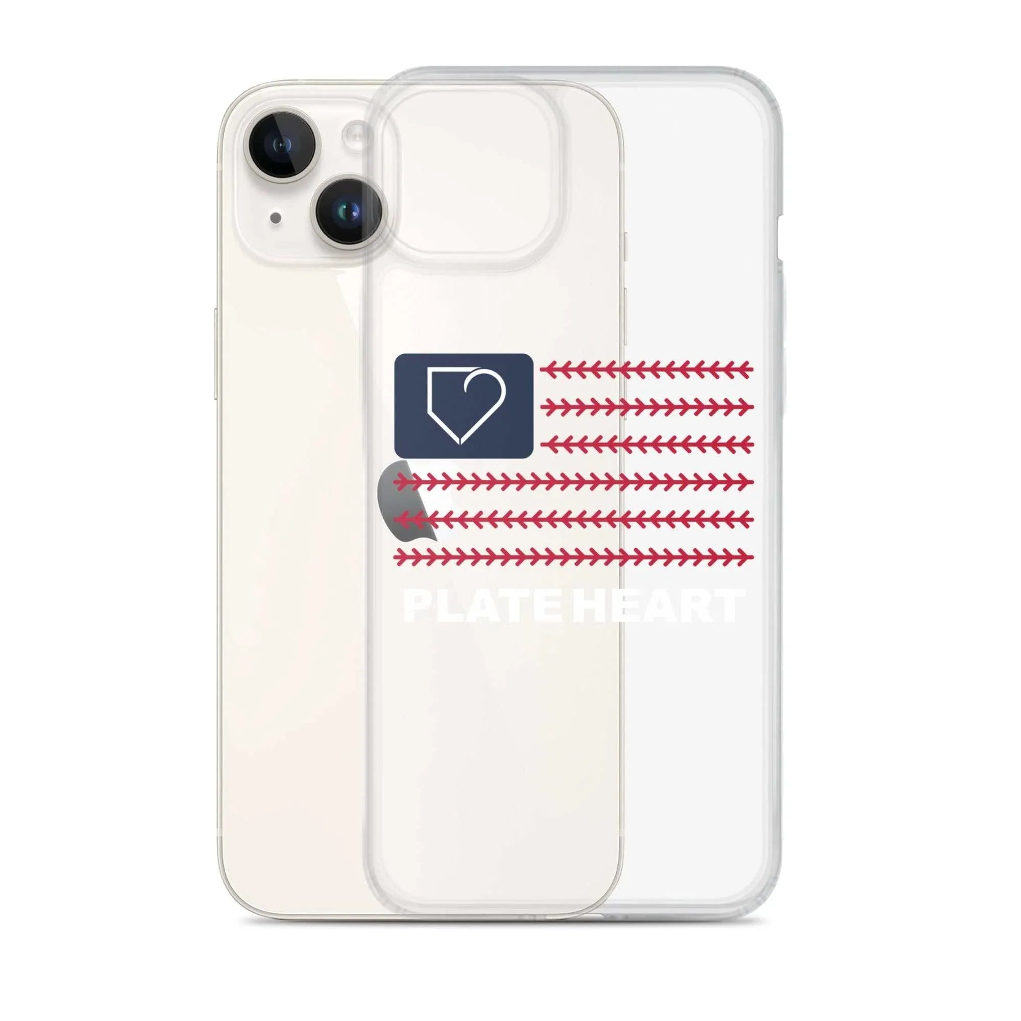 CLEAR CASE FOR iPHONE® PLATEHEART - PlateHeart