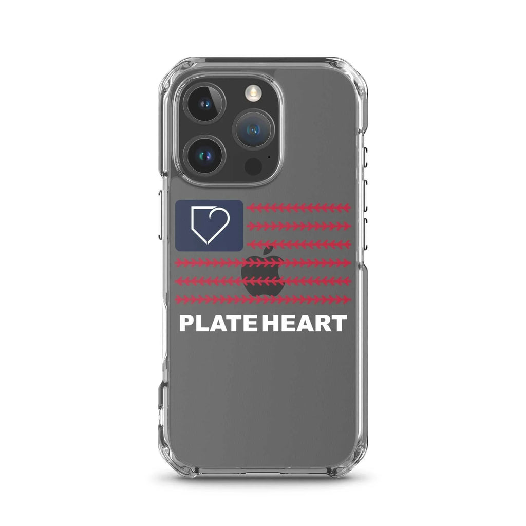 CLEAR CASE FOR iPHONE® PLATEHEART - PlateHeart