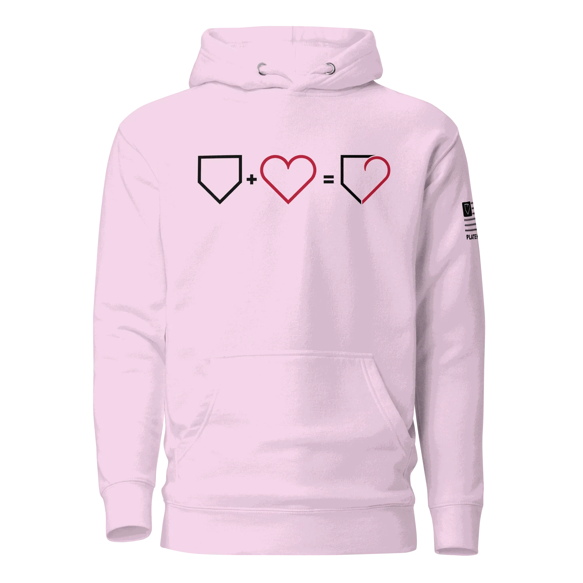 WOMEN HOODIE HEAVY BLEND PLATE HEART PLATEHEART - PlateHeart