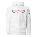 MEN HOODIE HEAVY BLEND PLATE HEART PLATEHEART - PlateHeart