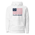  MEN HOODIE HEAVY BLEND 4TH OF JULY USA FLAG PLATEHEART INDIPENDENT