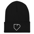 CUFFED BEANIE EMBROIDERED LOGO PLATEHEART - PlateHeart