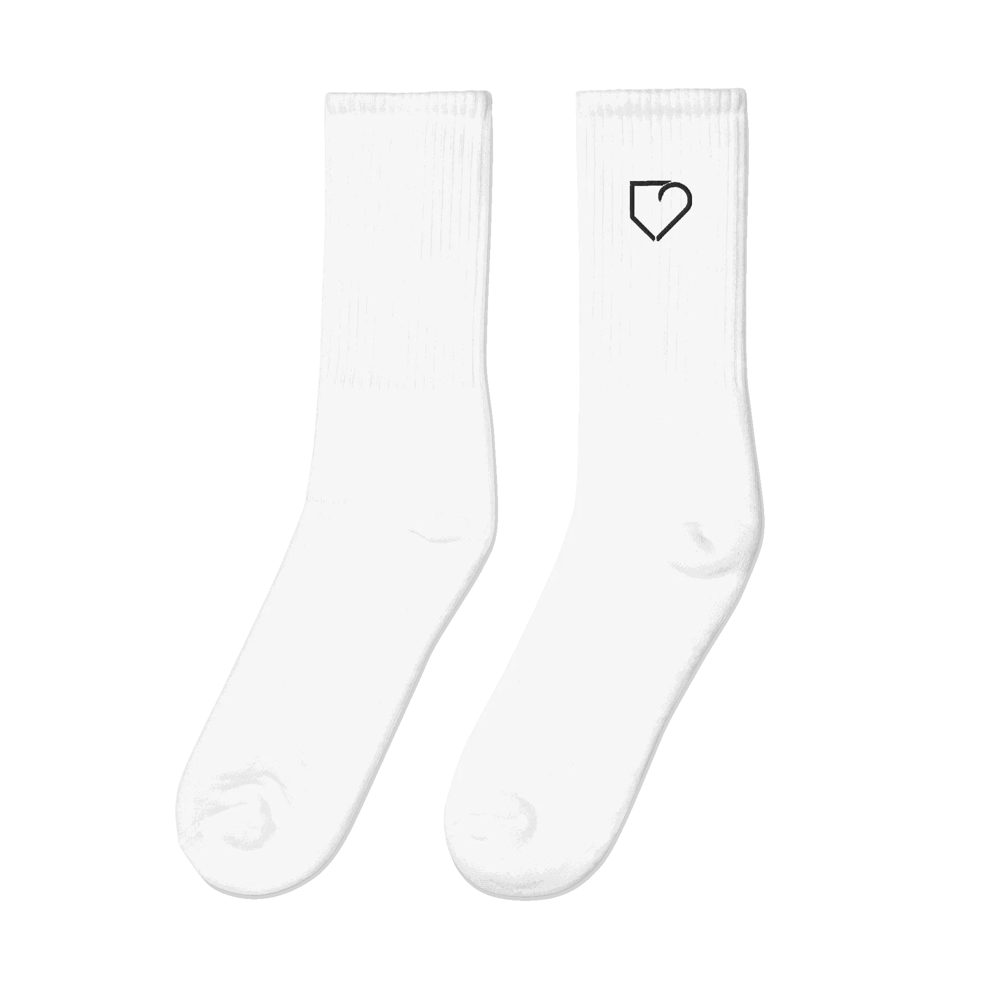EMBROIDERED SOCKS PLATEHEART - PlateHeart