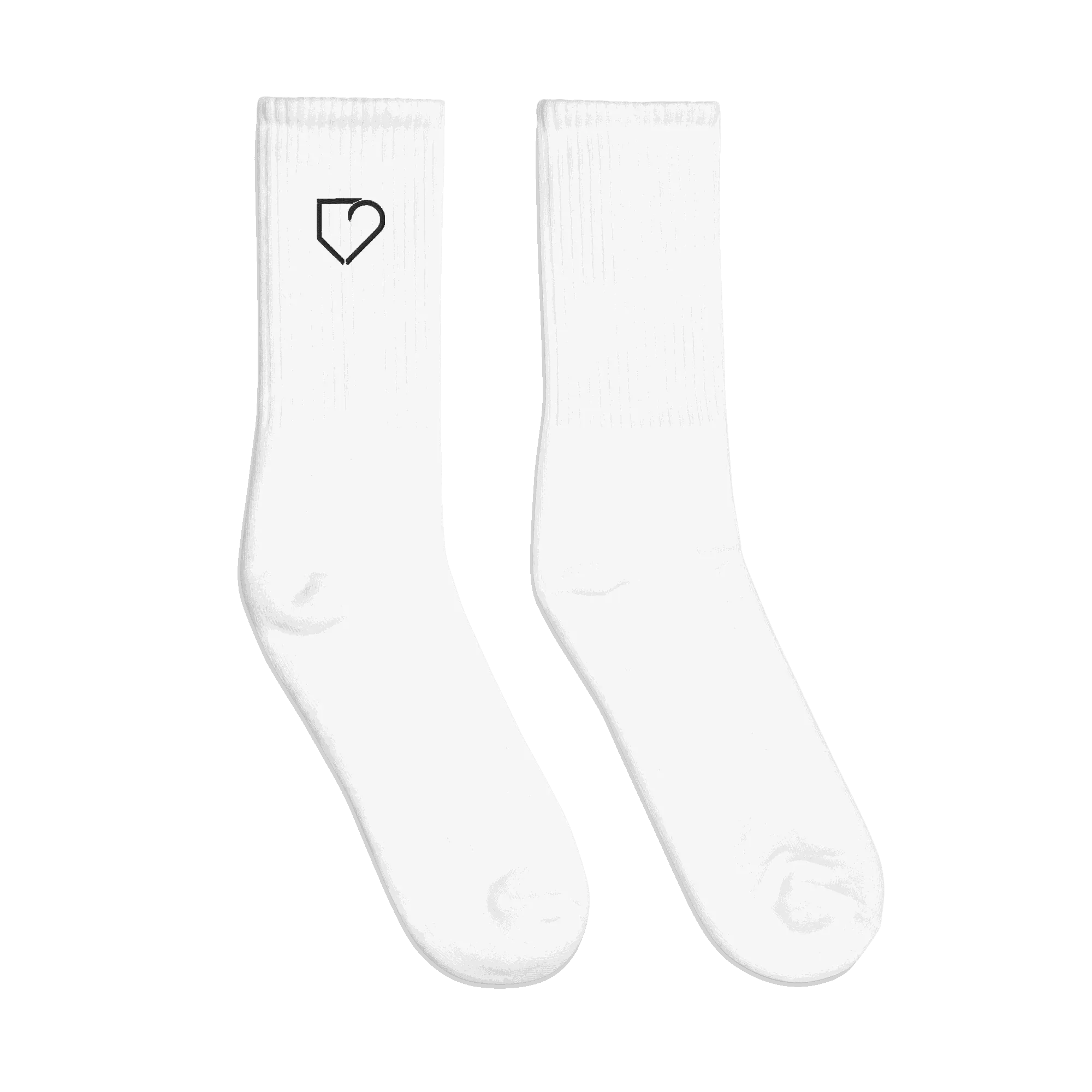 EMBROIDERED SOCKS PLATEHEART - PlateHeart