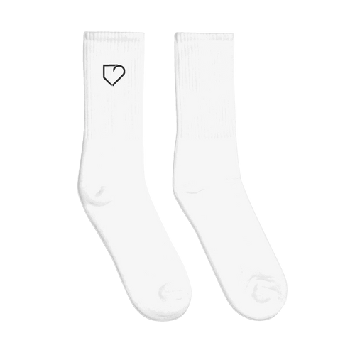 EMBROIDERED SOCKS PLATEHEART - PlateHeart