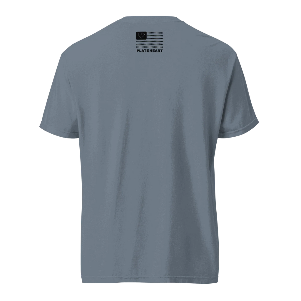 MEN T-SHIRT PLATE HEART PLATEHEART - PlateHeart