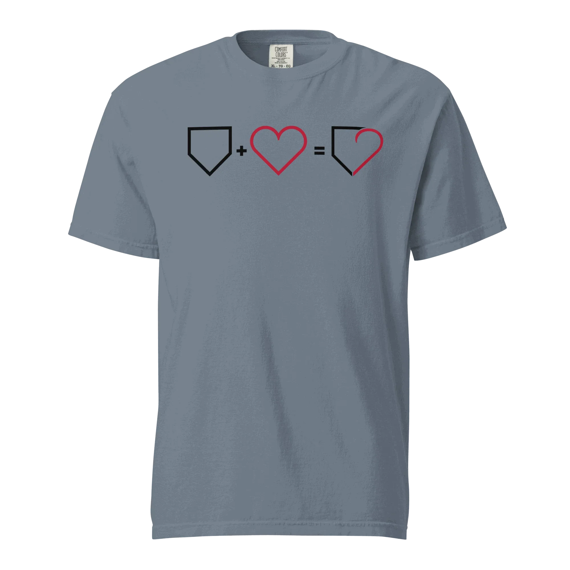 MEN T-SHIRT PLATE HEART PLATEHEART - PlateHeart