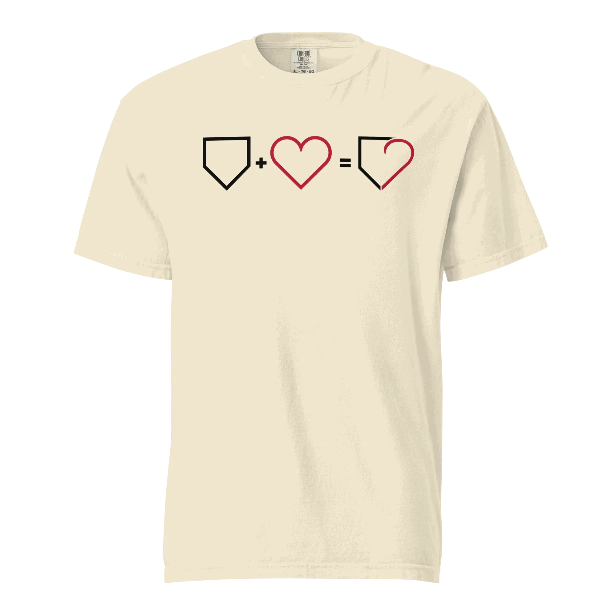 MEN T-SHIRT PLATE HEART PLATEHEART - PlateHeart