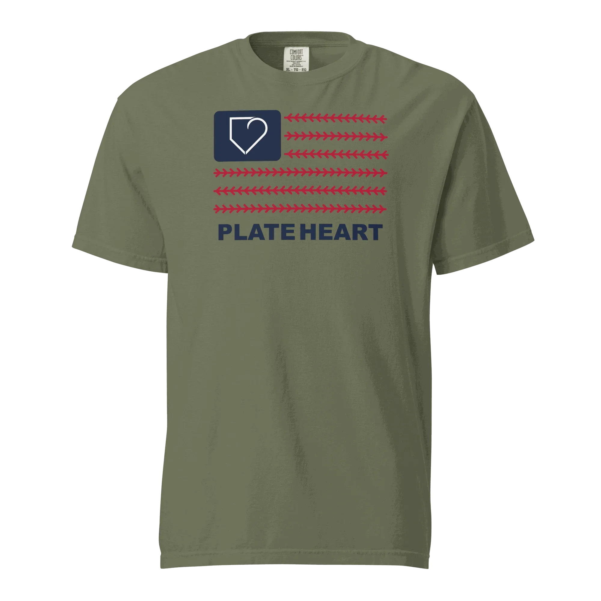 MEN T-SHIRT 4TH OF JULY USA FLAG PLATEHEART - PlateHeart