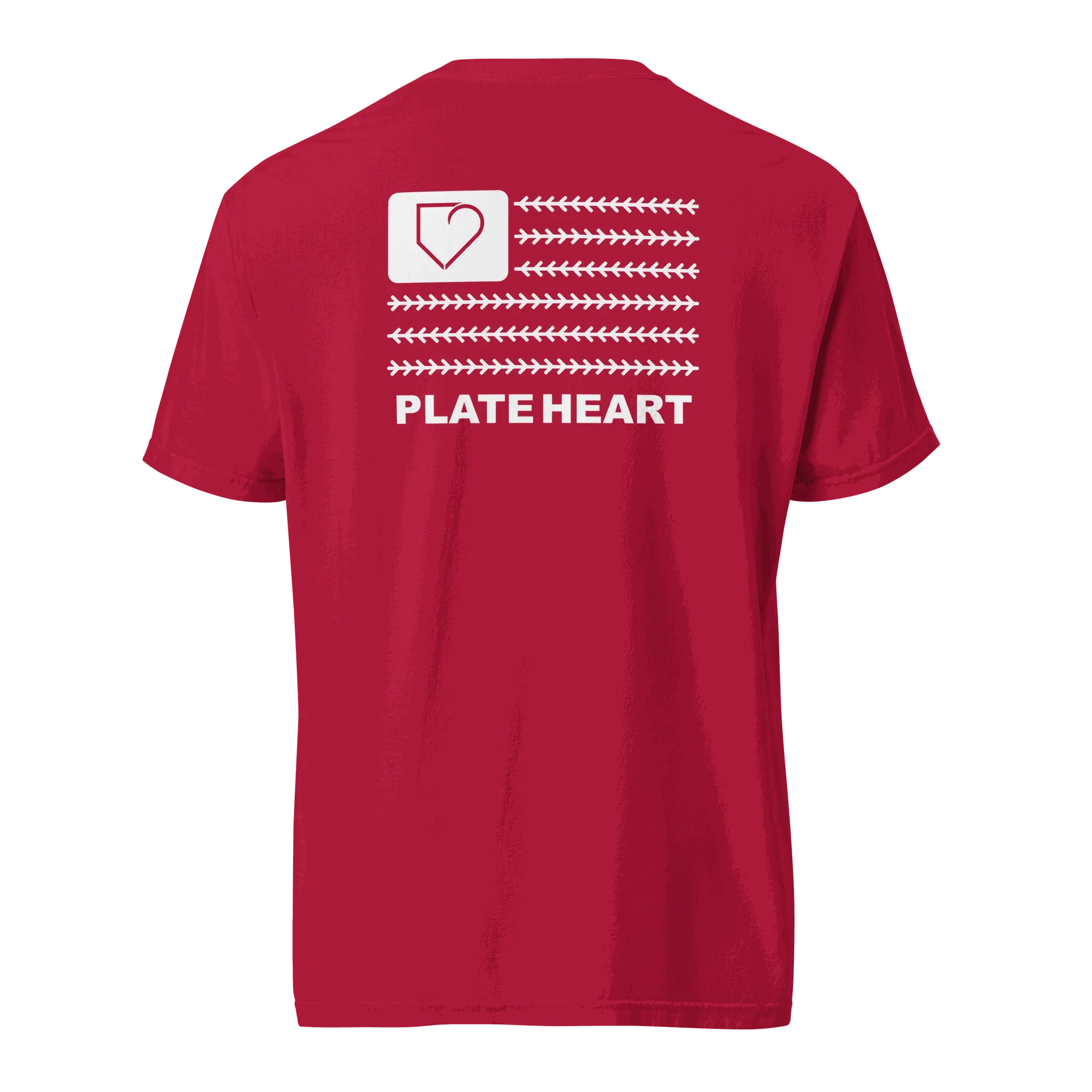 FRONT LOGO AND BACK PLATEHEART FLAG - PlateHeart