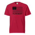 MEN T-SHIRT FRONT PLATEHEART FLAG - PlateHeart