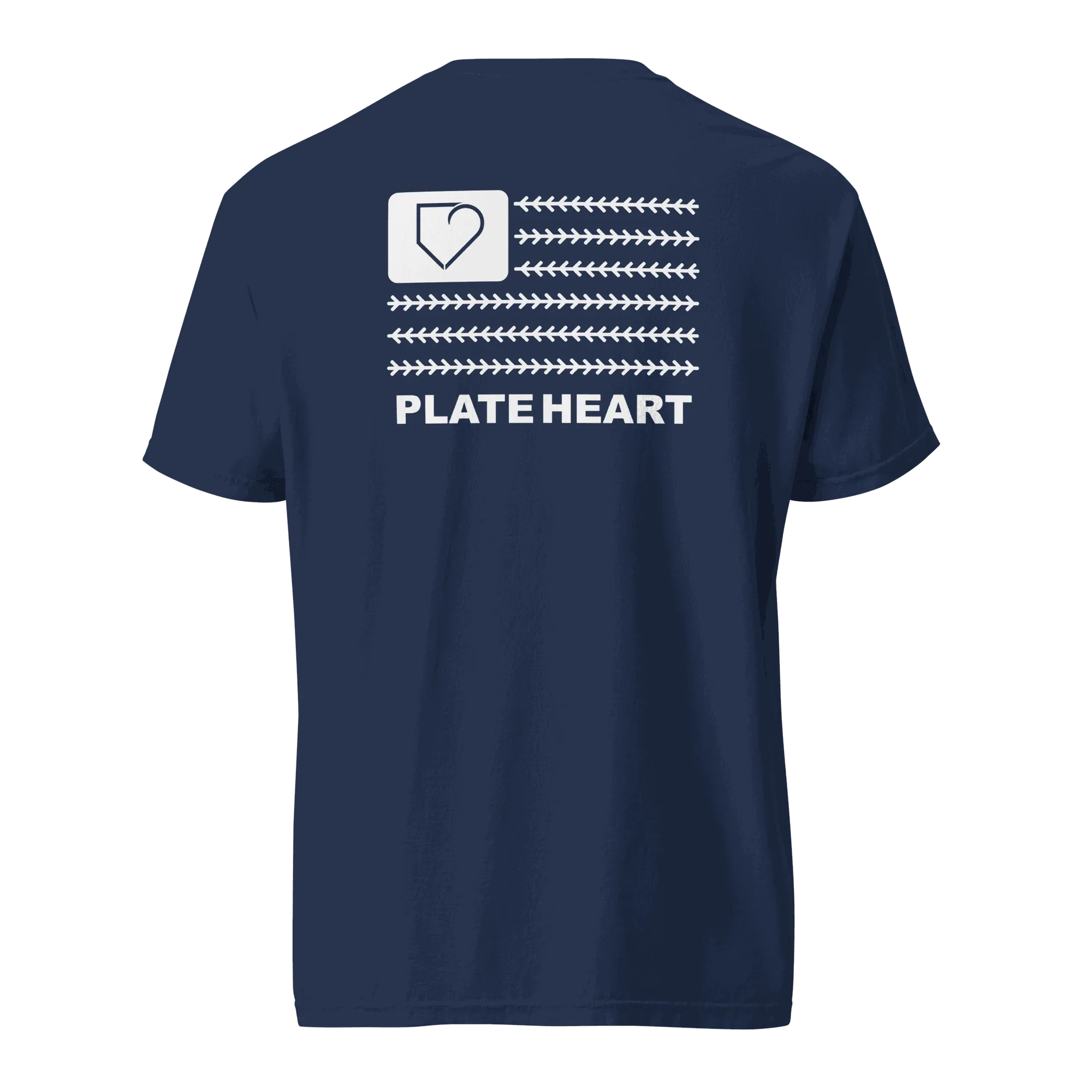 FRONT LOGO AND BACK PLATEHEART FLAG - PlateHeart