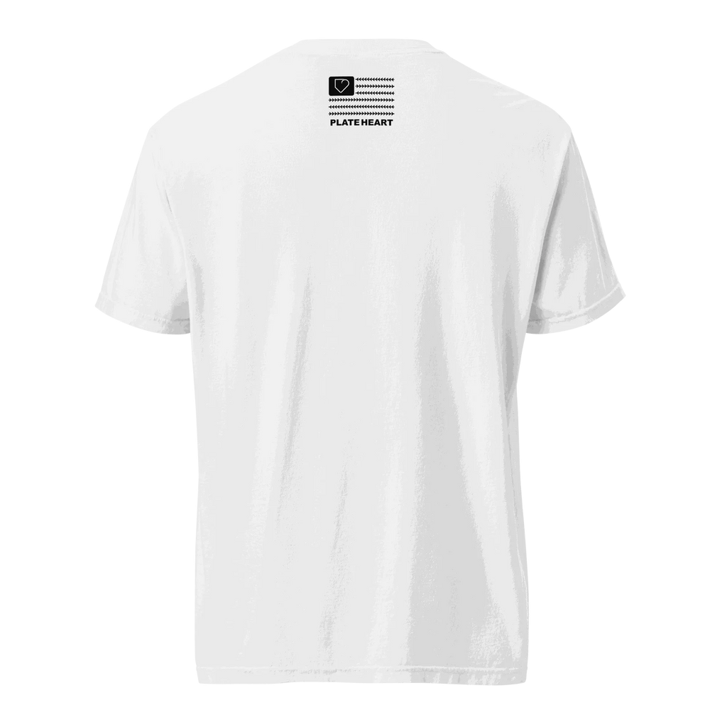 MEN T-SHIRT PLATE HEART PLATEHEART - PlateHeart