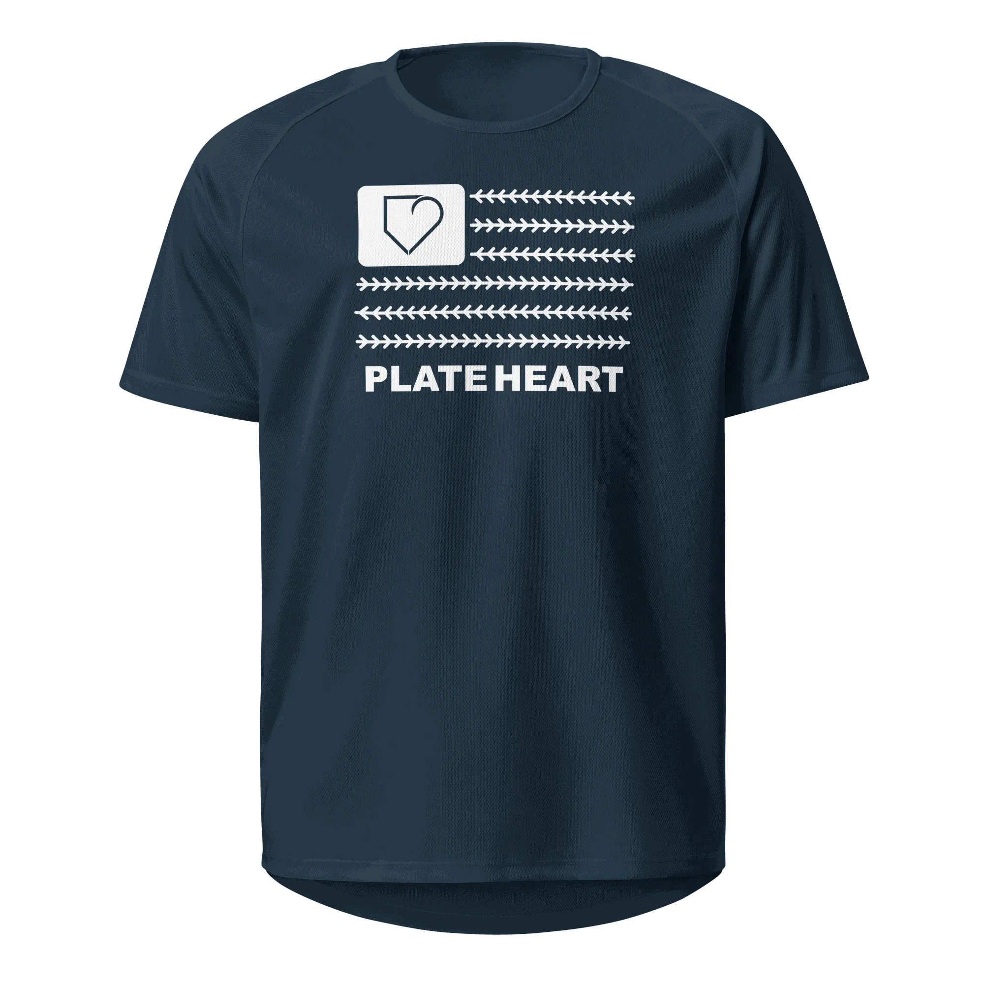 MEN SPORTS JERSEY PLATEHEART FLAG WHITE - PlateHeart