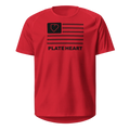 MEN SPORTS JERSEY PLATEHEART FLAG BLACK - PlateHeart