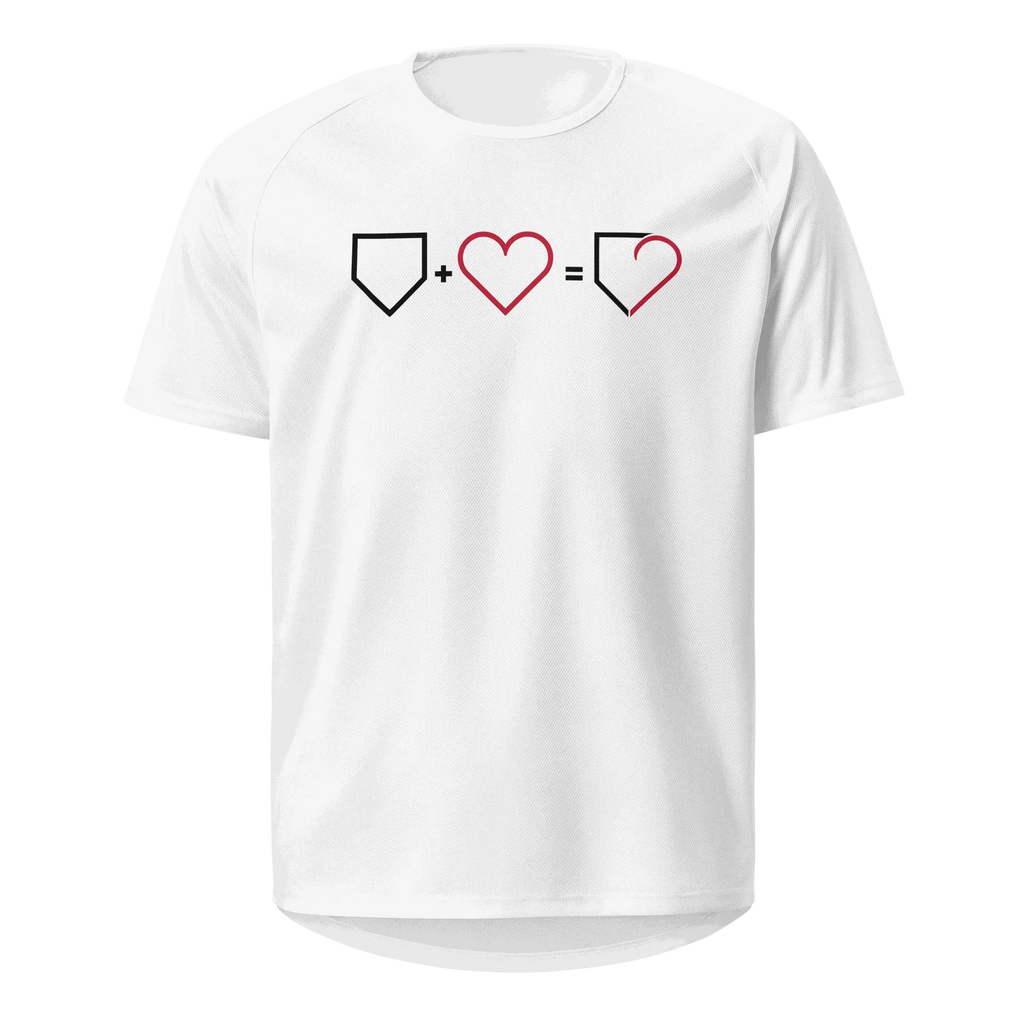 MEN SPORTS JERSEY PLATE HEART PLATEHEART - PlateHeart