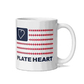 White Glossy Mug | PlateHeart PlateHeart