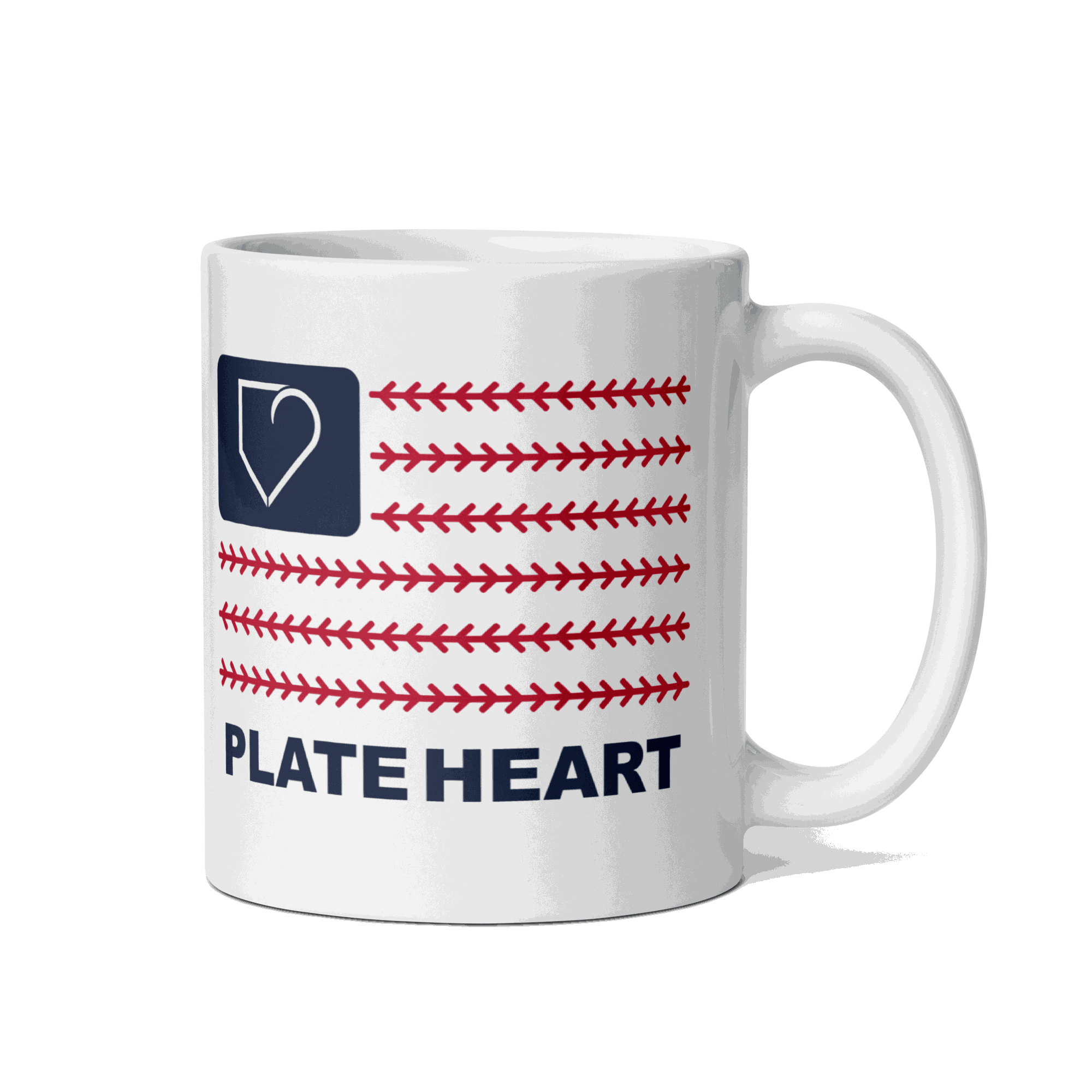 White Glossy Mug | PlateHeart PlateHeart