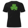 WOMEN SAINT PATRICKS DAY PLATEHEART BLACK BACK