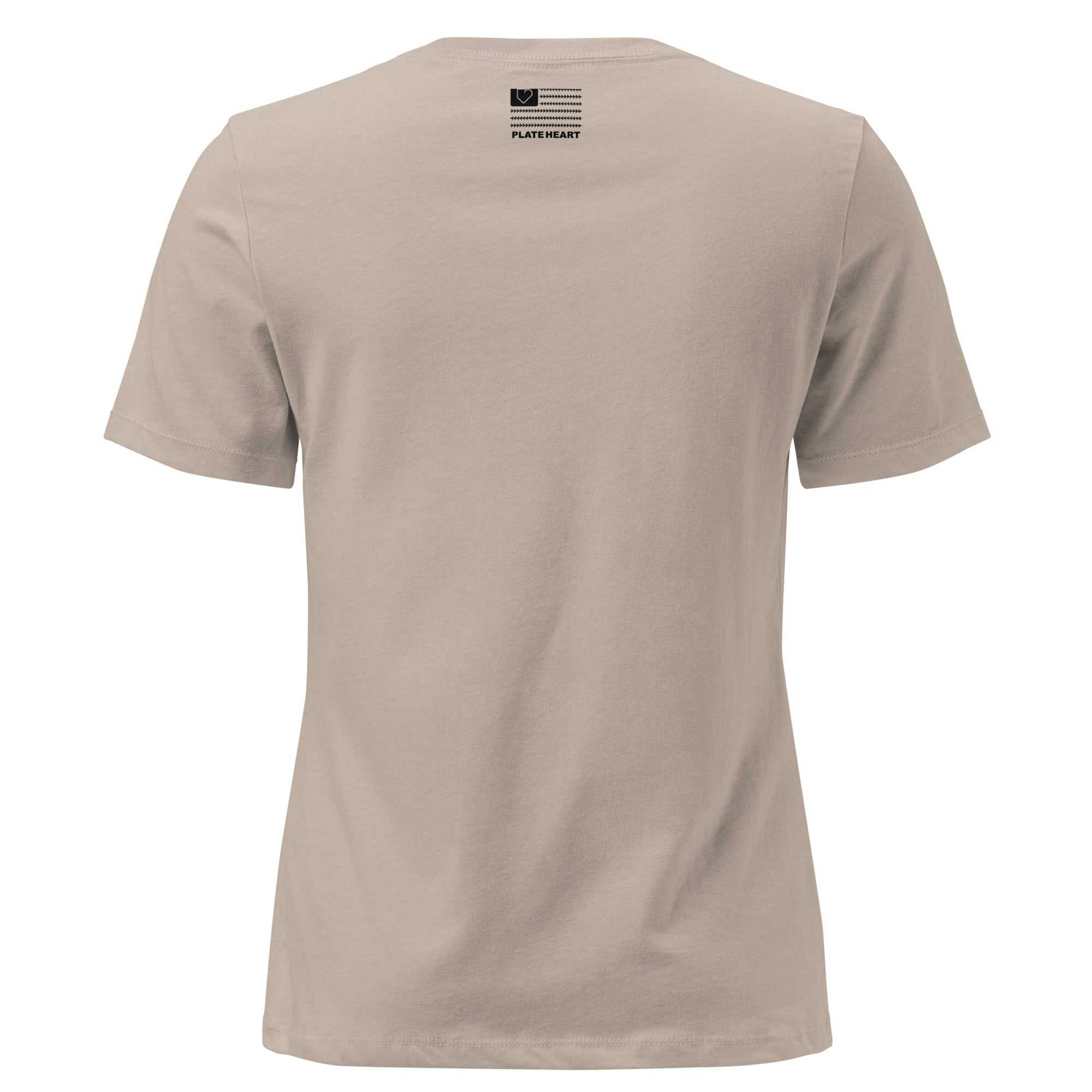 Women T-Shirt Lollipop Sand Back