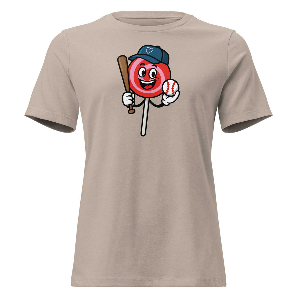 Women T-Shirt Lollipop Sand Front