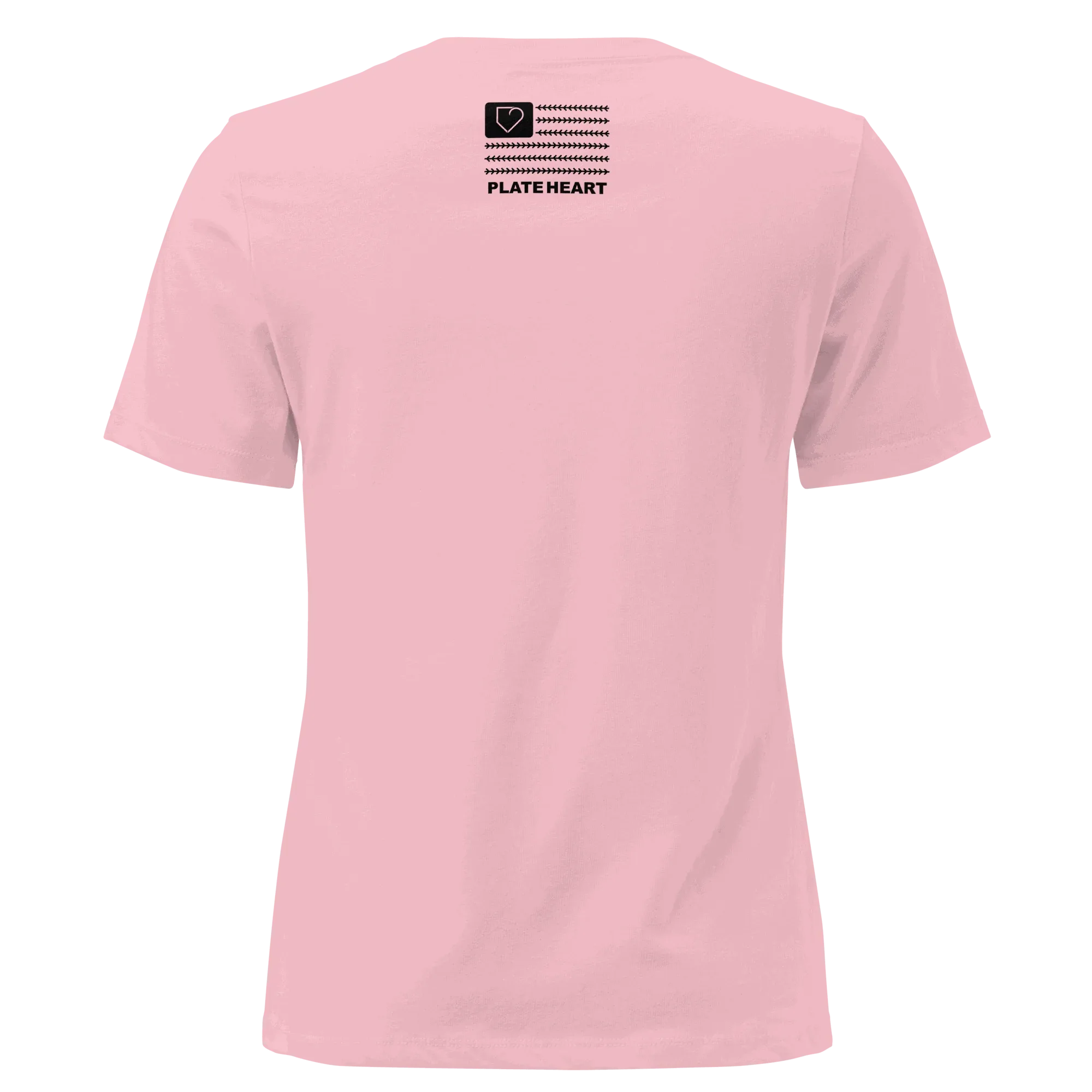 WOMEN RELAXED T-SHIRT PLATE HEART PLATEHEART - PlateHeart