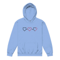 YOUTH HEAVY BLEND HOODIE PLATE HEART PLATEHEART - PlateHeart
