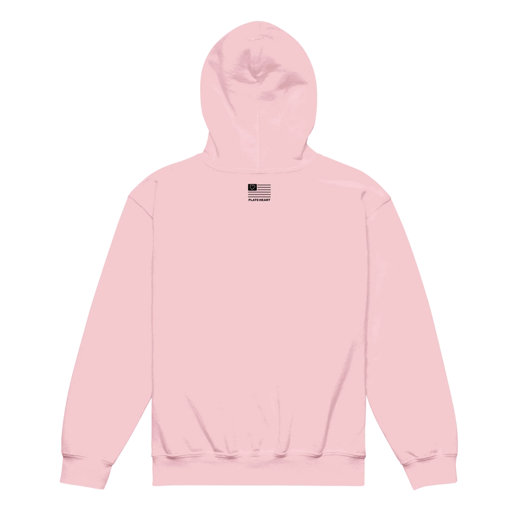 YOUTH HEAVY BLEND HOODIE PLATE HEART PLATEHEART - PlateHeart