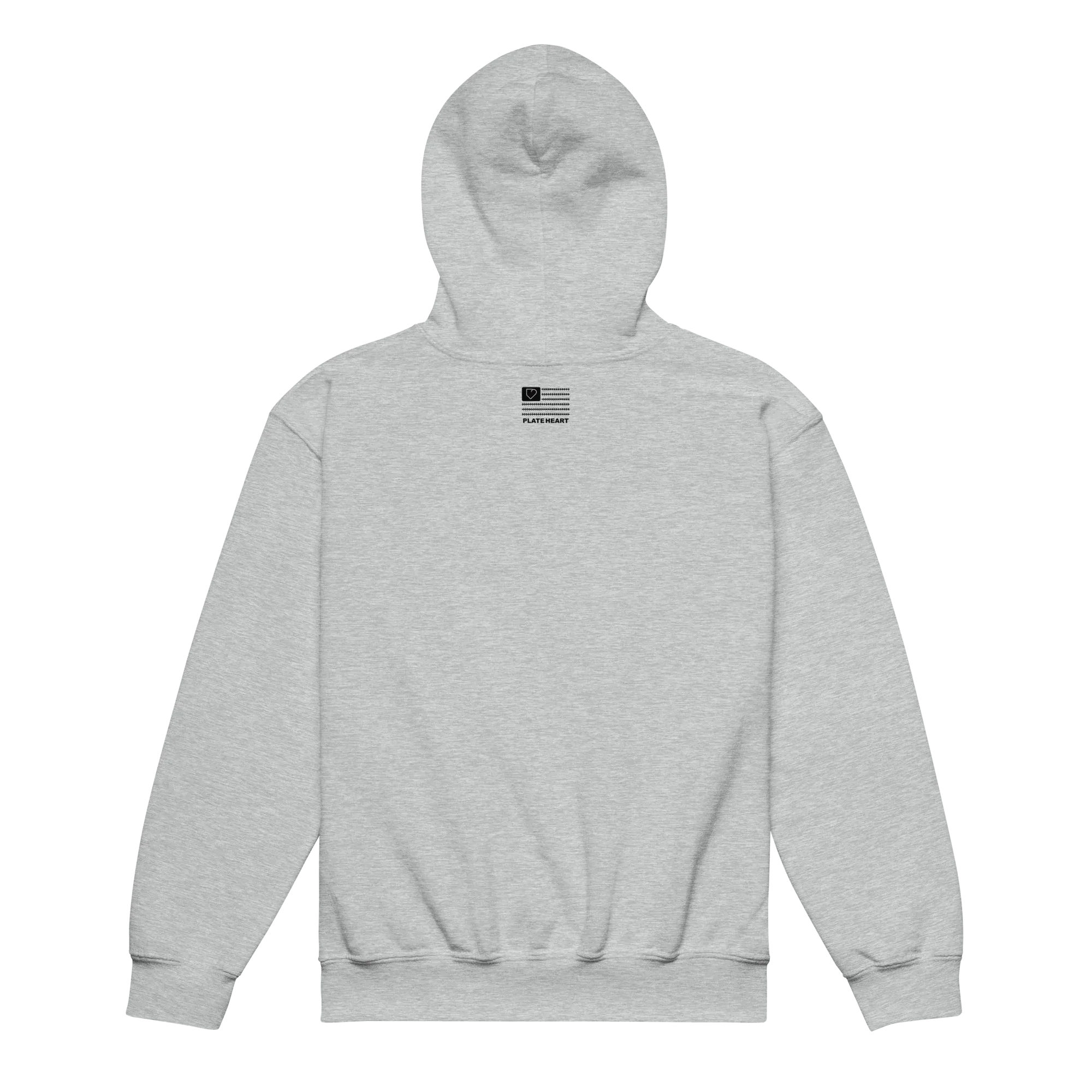 YOUTH HEAVY BLEND HOODIE PLATE HEART PLATEHEART - PlateHeart