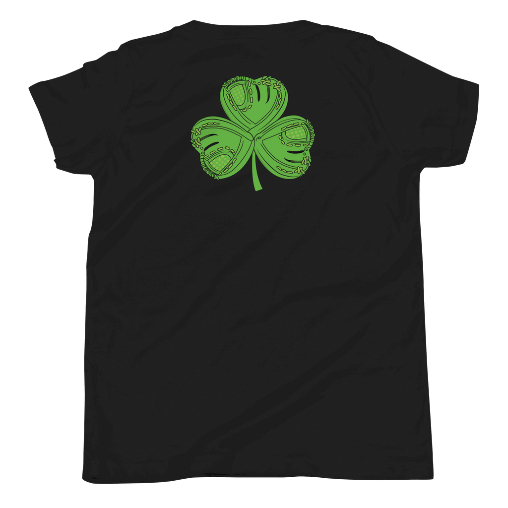 YOUTH SAINT PATRICK'S DAY PLATEHEART BLACK BACK