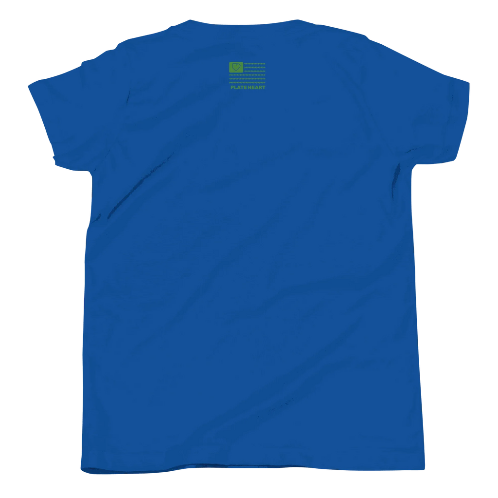 YOUTH PICKLE POWER BASEBALL SHIRT PLATEHEART - PlateHeart