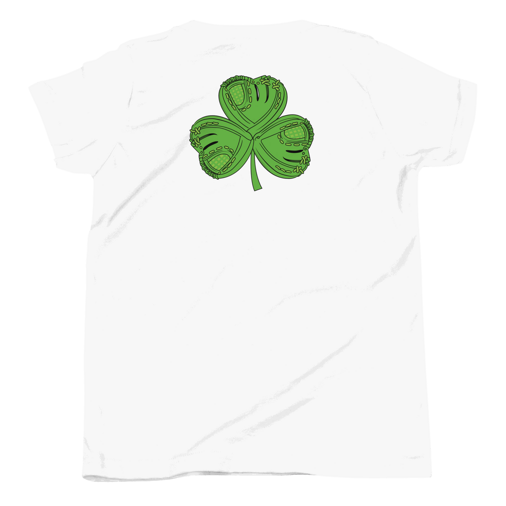 YOUTH SAINT PATRICK'S DAY PLATEHEART WHITE BACK